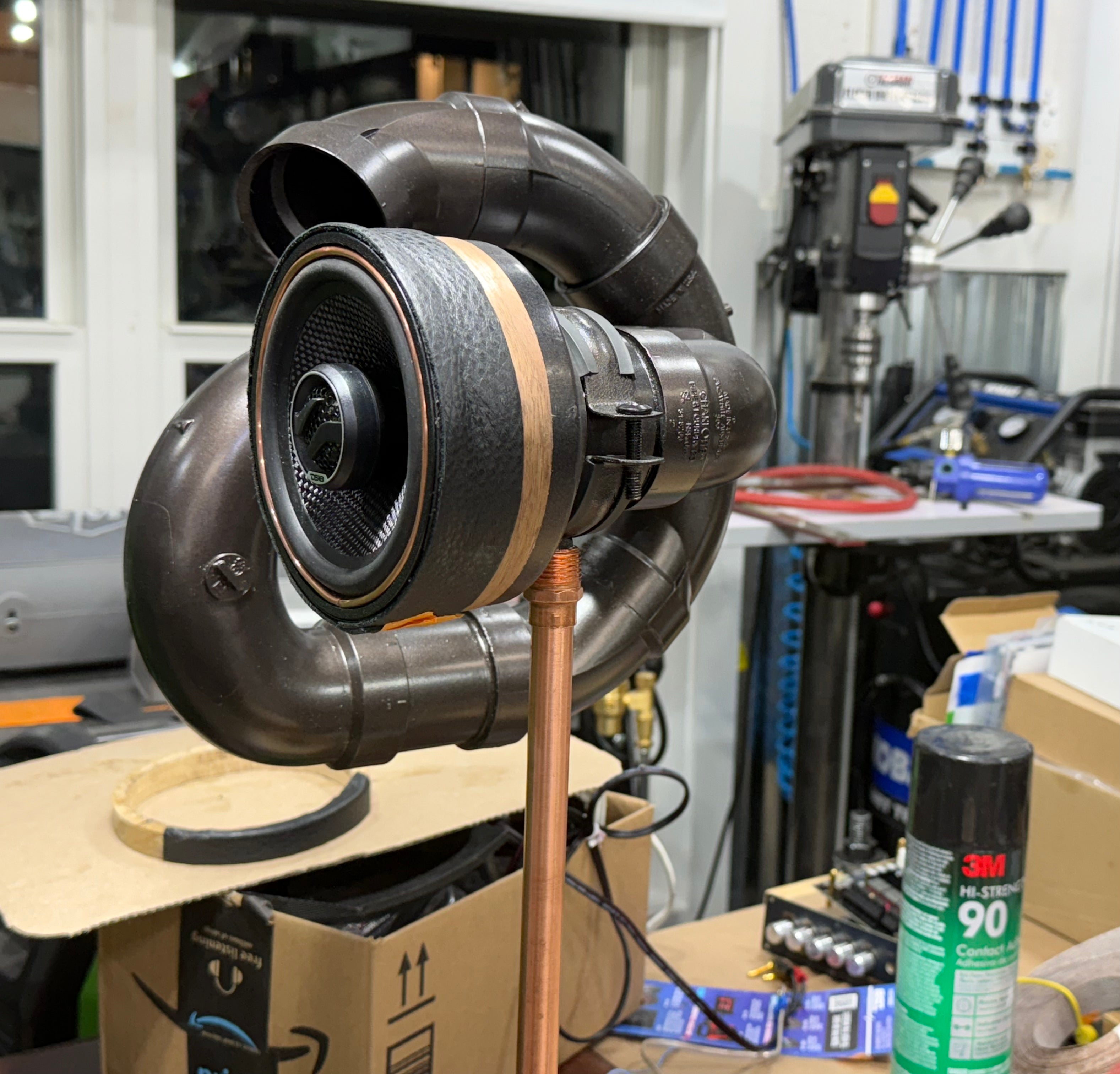 Cyclone – Handcrafted Transmission-Line Speaker